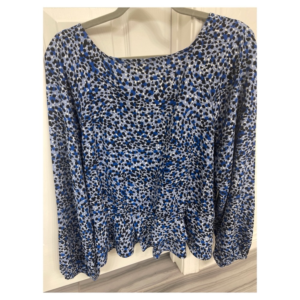 Express Blue Blouse